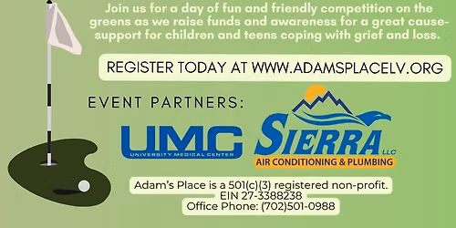 Adam\u2019s Place 3rd Annual Chip In For Children Golf Tournament