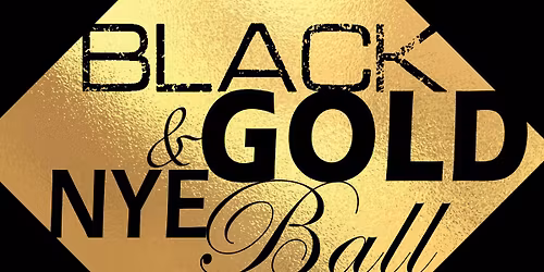 Black & Gold New Year\u2019s Eve Ball