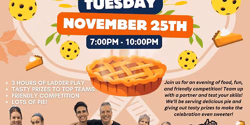 Friendsgiving Celebration 2025 @ SURE SHOT PICKLEBALL