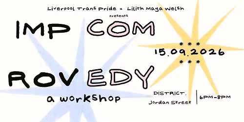 Liverpool Trans Pride Improv Comedy Beginners Workshop + Social
