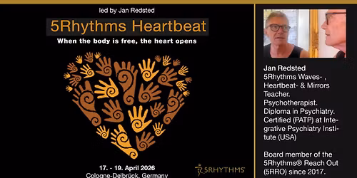 5Rhythms Heartbeat with Jan Redsted, Denmark