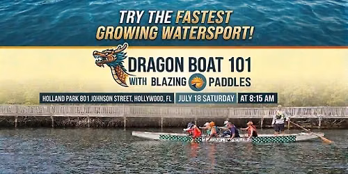 Dragonboat 101 with Blazing Paddles