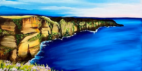 Sip & Paint Lavender Cliffside - BYOB and Free Parking