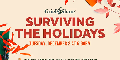 GriefShare Surviving the Holidays