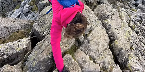 Beginner Scrambler (Tryfan South side)