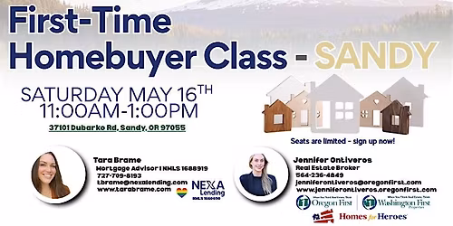 First-Time Homebuyer Class - Sandy, OR
