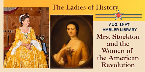 Mrs. Stockton and the Women of the American Revolution