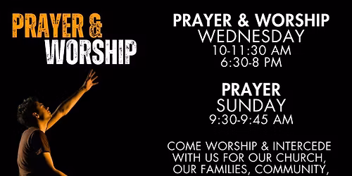 Evening PRAYER & WORSHIP