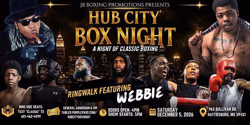 Hub City Box Night