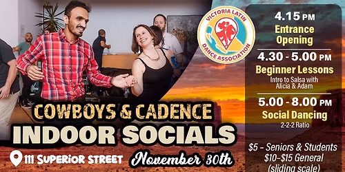 Sunday Sundown Social: Cowboys & Cadence