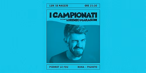 I Campionati #2 di Lorenzo Maragoni - PLF
