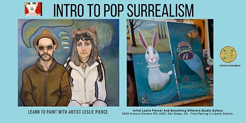 Intro To Pop Surrealism\/ 5 Sessions\/ Starts October 13th.
