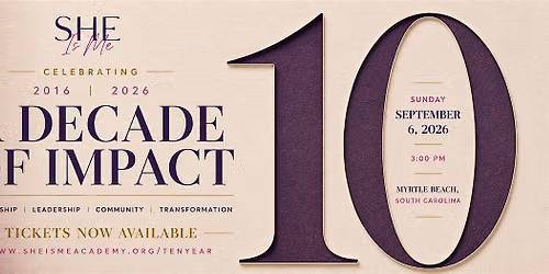 Celebrating A Decade of Impact