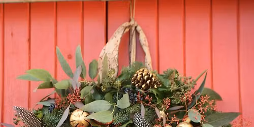 Christmas Wreath Making class at St Barbe Museum