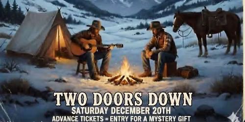 Connor Gains & Bucking Broncos with Three Legged Horse, Holiday HoHoHo-Down 