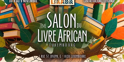 Salon du livre africain de Luxembourg - 2\u00e8me \u00e9dition