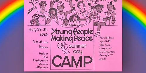 Young People Making Peace Summer Day Camp - Peace Camp