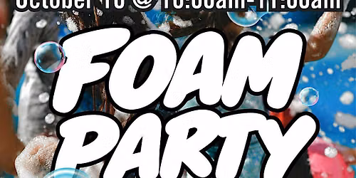 Foam Party: With Special Guest - Lightning McQueen Car!