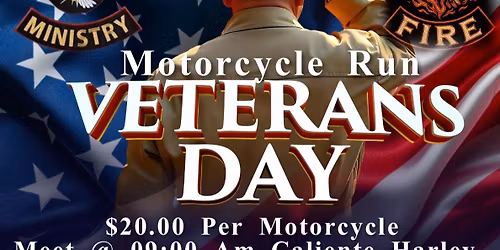 Veteran's Day Motorcycle Run