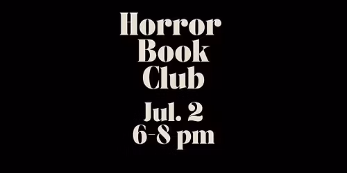July Horror Book Club