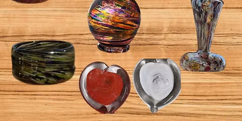 Glass Blowing Class - Choose from 7 different items 5\/4 - 5\/8 (select date & time)