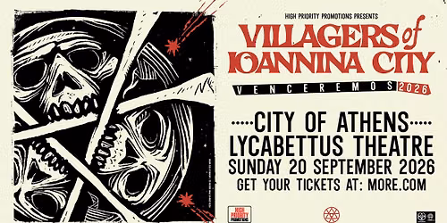 Villagers Of Ioannina City | 20.09.2026 | City Of Athens Lycabettus Theatre