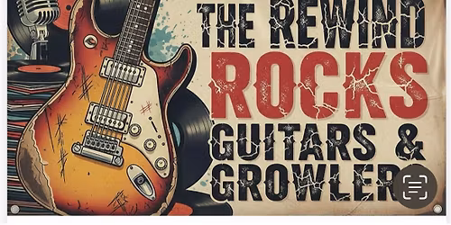 Rock with The Rewind @ Guitars & Growlers Richardson