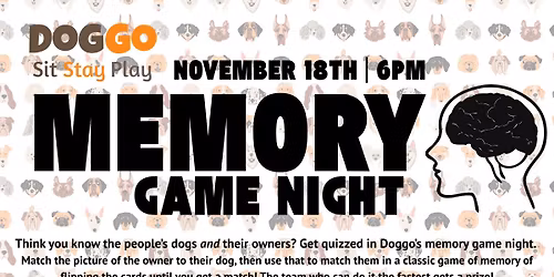 Memory Game Night