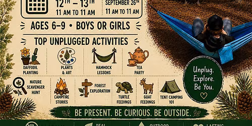 Camp Pine & Sprout 24hrs Unplugged
