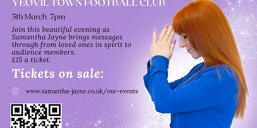 Mediumship Evening - Yeovil Town Football Club