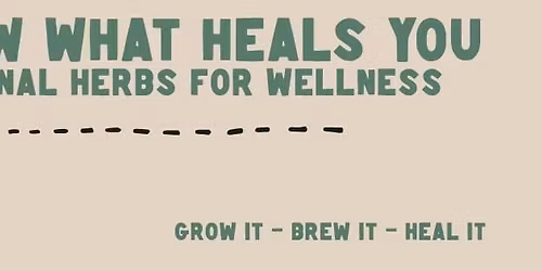 Grow What Heals You - Seasonal Herbs for Wellness