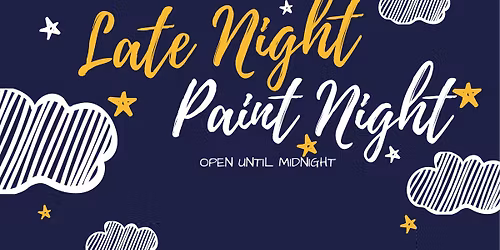 Late Night Paint: PJ's and Pottery