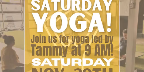 Saturday Yoga and Bliss Haven Pop-Up