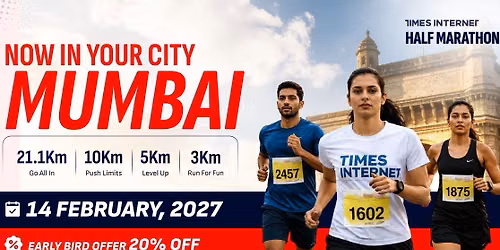 Times Internet Half Marathon Mumbai 2027