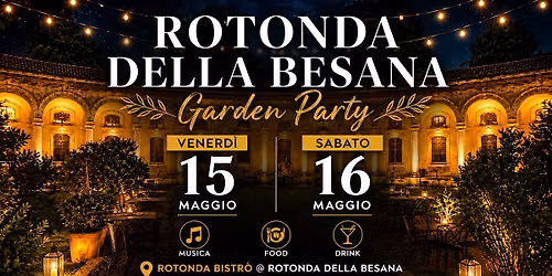 Rotonda della Besana Milano: aperitivo e DJ set ogni Sabato sera