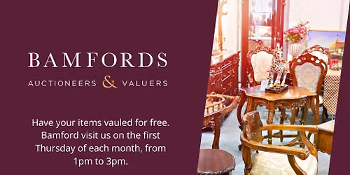 Have Your Treasures Valued by Bamfords Auctioneers