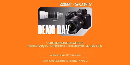 Sony A7R VI & FE 100-400mm F4.5 GM OSS Demo Day!
