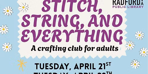 Stitch, String, and Everything!