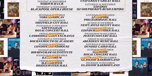 Del Amitri Glasgow Tickets