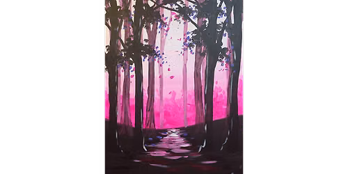 Fluorescent Forest - Paint and Sip in Sacramento | Classpop!\u2122