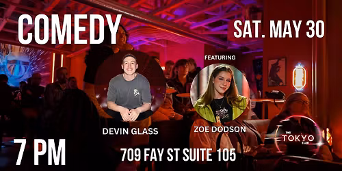 Live Comedy at The Tokyo Club - Devin Glass