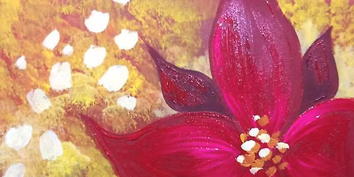 Paint and Sip: Poinsettia Jubilee