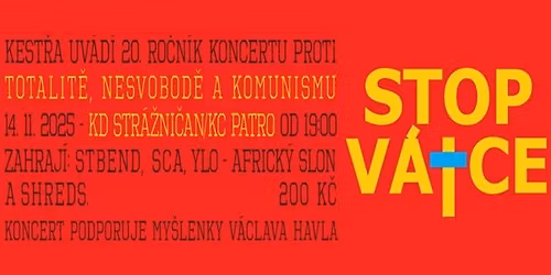Koncert proti totalit\u011b, nesvobod\u011b a komunismu