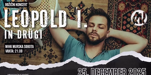 Bo\u017ei\u010dni koncert LEOPOLD I. IN DR\u00dcGI