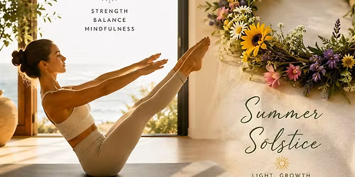 Summer Solstice Petals & Pilates
