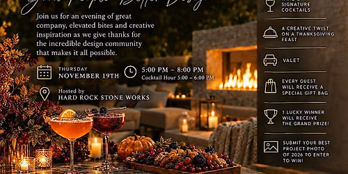 FRIENDSGIVING: Good People. Better Design.