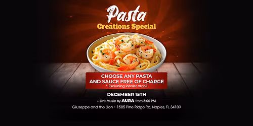 Pasta Creations Special