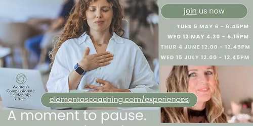 RESET AND RESTORE: WOMEN\u2019S 45-MINUTE CIRCLE EXPERIENCE
