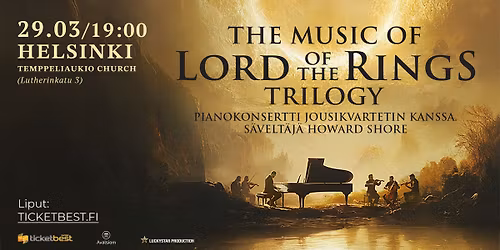 The Music of "The Lord of the Rings" Trilogy \u2013 Piano Recital with String Quintet