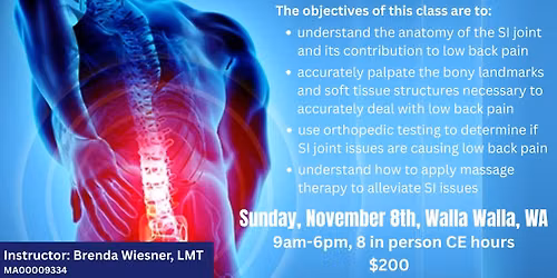 Anatomy and Treatment of Sacroiliac Pain